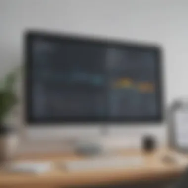 Insightful Time Tracking Dashboard A visually appealing dashboard showcasing time tracking features