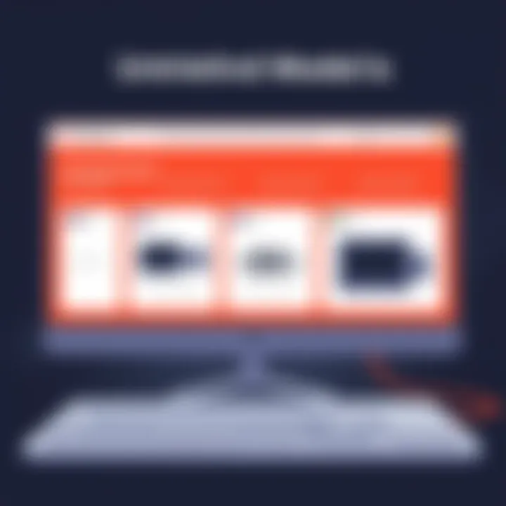 Visual representation of subscription models for Adobe Stock video