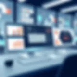 Modern payroll management system interface