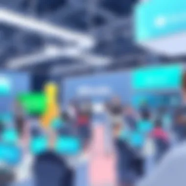 Innovation showcase at Bizzabo Conference