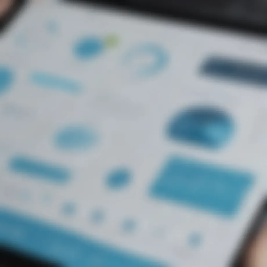 Visual representation of BlueConic's user interface
