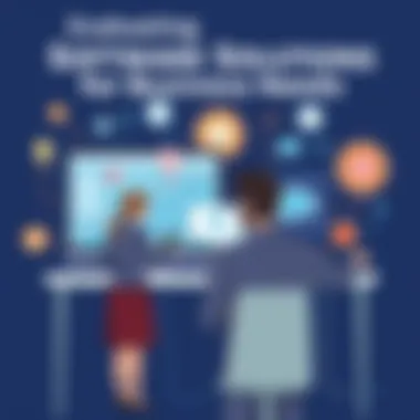 Business decision-makers evaluating software solutions