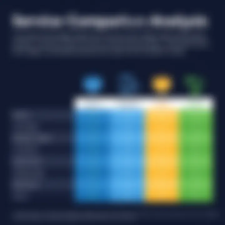 Service Comparison Analysis Comparison chart of Comcast Voice Edge and alternative services