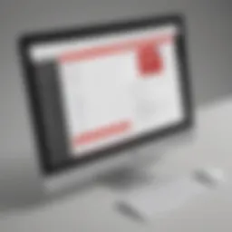 A sleek interface of Adobe Acrobat showcasing its features.