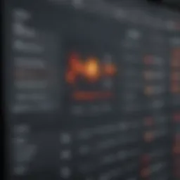 Overview of fire station reporting software interface