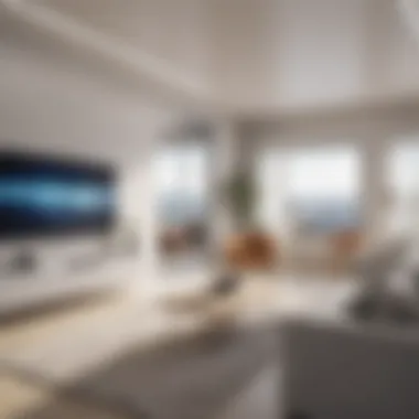 Future Trends in Room Rendering Technology A futuristic depiction of room rendering technology advancements