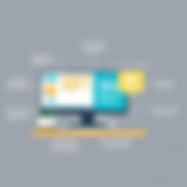 Highlighted Features of Call Centre Software Key features of call centre software highlighted in a visually appealing manner