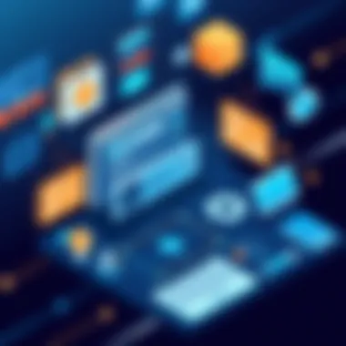 Visual representation of software implementation strategies