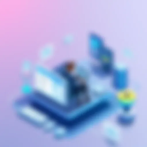 A visually engaging representation of mortgage software training modules