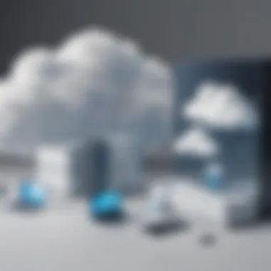 Visual comparison chart of Degoo and other cloud storage services