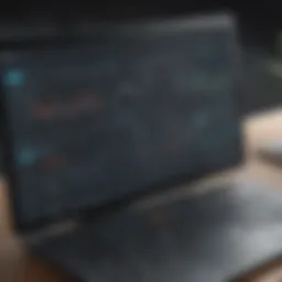 Deltek PSA dashboard showcasing project metrics