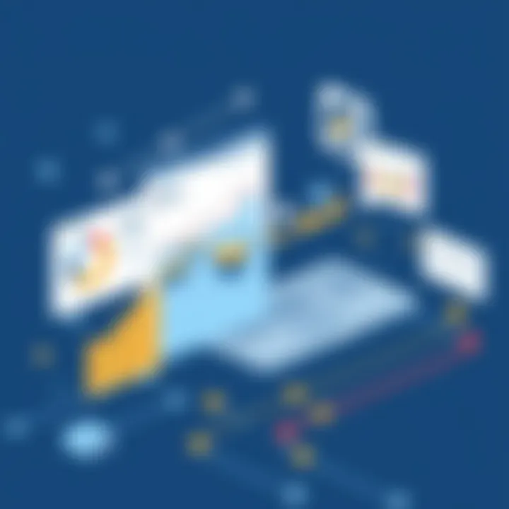 Data-Driven Insights from eCanvasser Graphic showing data analytics from eCanvasser