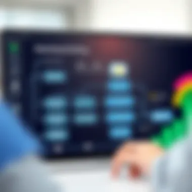 Business workflow diagram created using Edraw Max illustrating improved efficiency