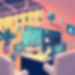 Engaging online learning environment