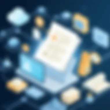 An illustration of best practices for organizing documents in Wrike