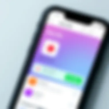 A close-up of a mobile device showcasing the Any Do app interface.