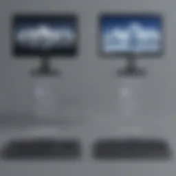 A visual comparison chart of cloud-based video editing platforms