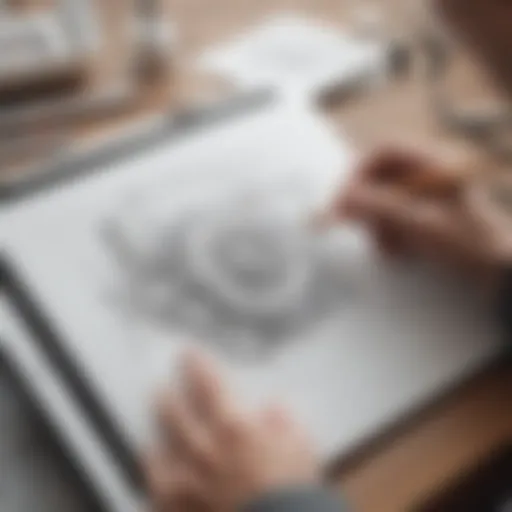 Creative digital sketching using Adobe Sketch