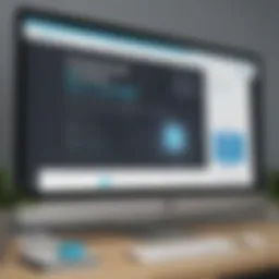 Visual representation of AdRoll native ads in action