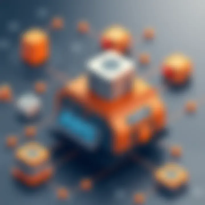 Database Architecture Models Overview Visual representation of database architecture models