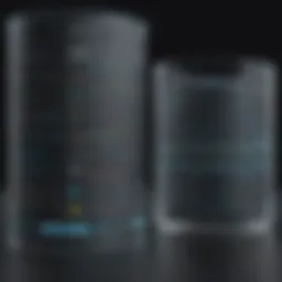 A visual comparison of database systems highlighting features and performance metrics.
