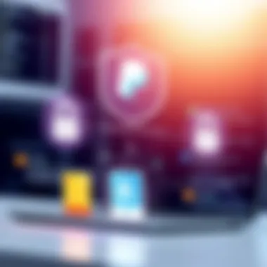 A secure online transaction visual representation