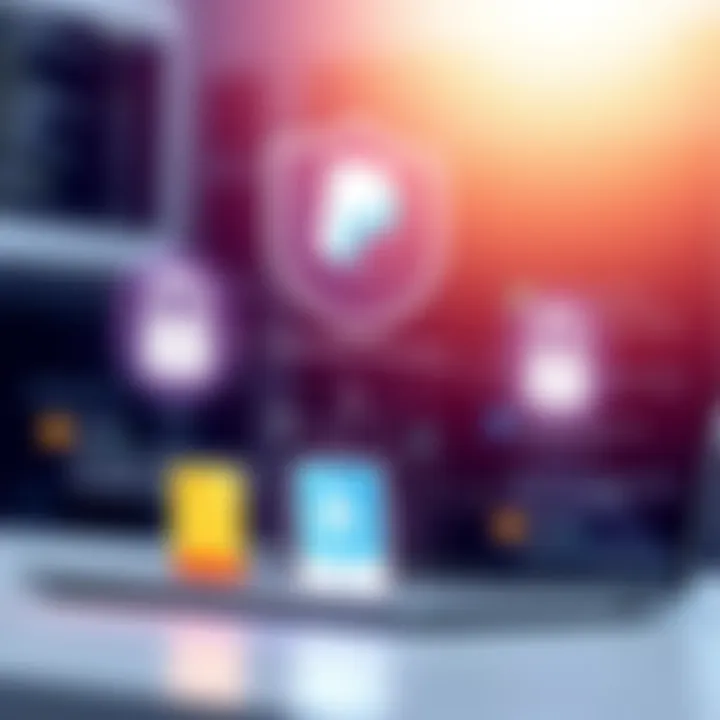 A secure online transaction visual representation