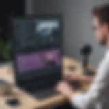 Visual representation of video interviewing technology