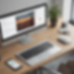 Mobile interface showcasing AnyDesk features
