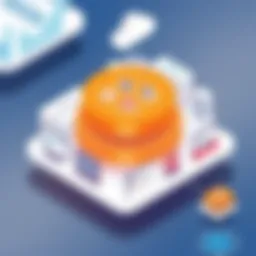 Cloud architecture diagram illustrating AppScan functionalities