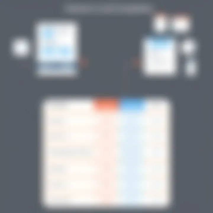 Feature Comparison of Virbela and Competitors Chart comparing features of Virbela and its competitors