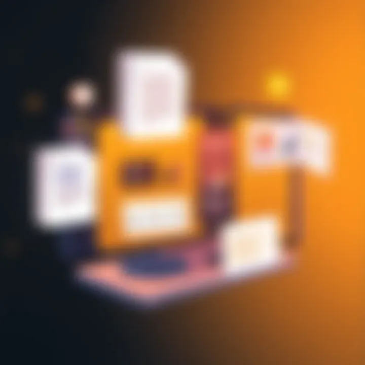 Documate User Interface Overview Interface of Documate showcasing document organization tools