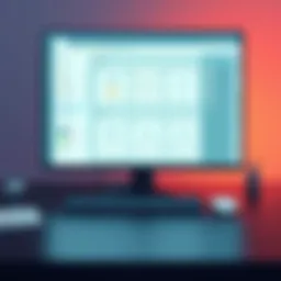 Visual representation of Edraw Max interface showcasing various diagram types