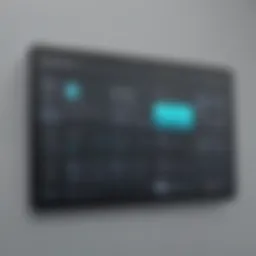 User-friendly interface of a booking platform