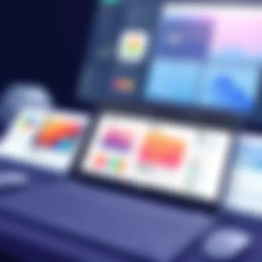 Digital Design Tool Interface Showcasing a digital design tool interface