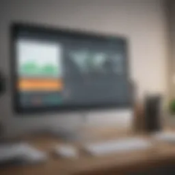 A sleek interface of inventory management software on a desktop screen