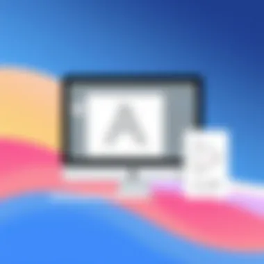 User interface of a DWG reader on Mac