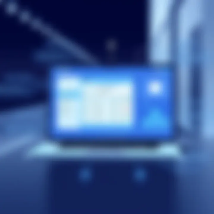 Overview of payroll software interface