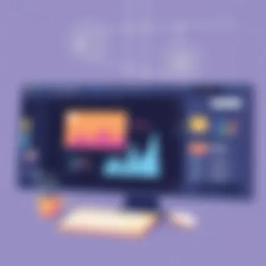 Visual editor interface for content management