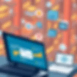 Visual representation of text analytics process