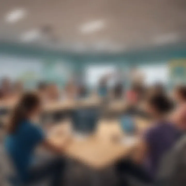 Educators utilizing Nearpod in a classroom setting