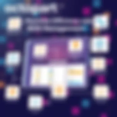 Visual representation of Octopart interface showcasing BOM management features