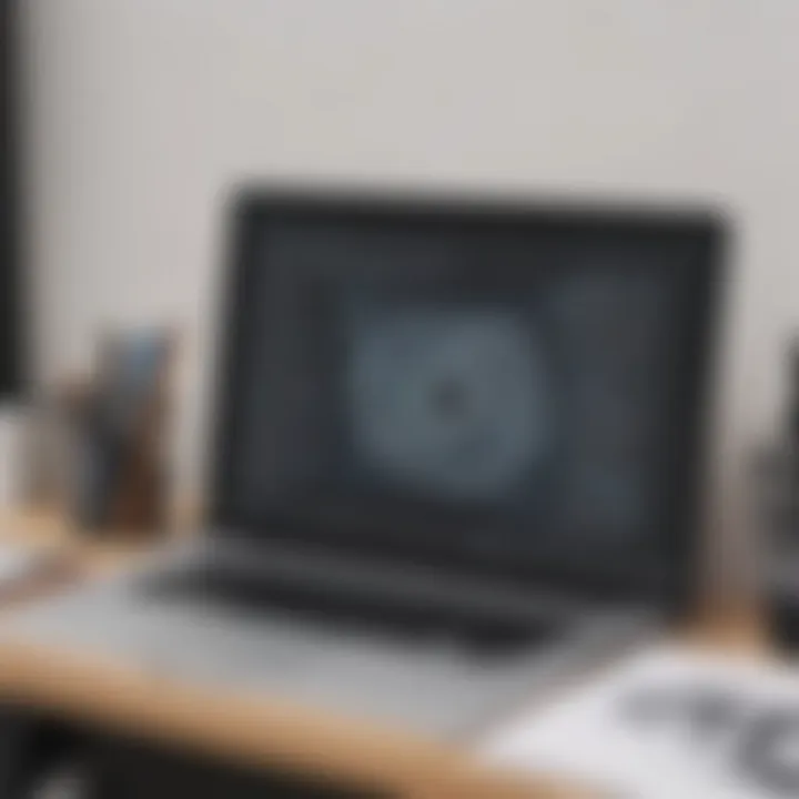 User interface of a popular open source doodle video maker