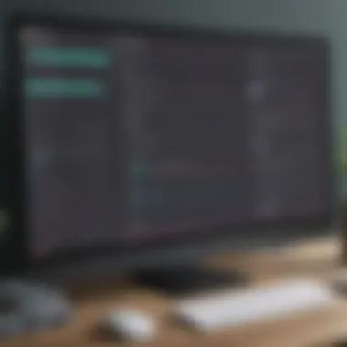 Insightful Slack Task Management Interface A visual representation of Slack task management interface