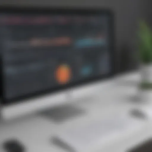 Visual representation of TalentLMS dashboard
