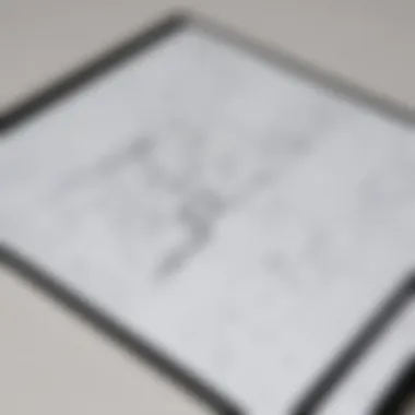 User-Friendly Interface User-friendly interface of a floor planner tool on a tablet