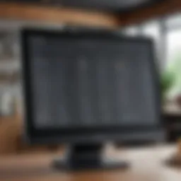User-friendly interface of restaurant POS software