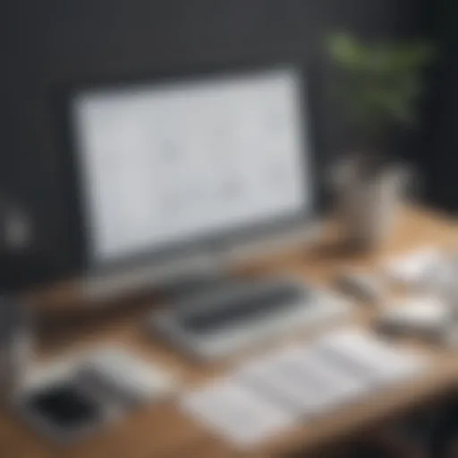 Illustration representing on-page optimization techniques