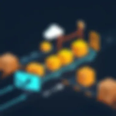 Logistics Optimization with IRMS Technology A visual representation of logistics optimization through IRMS technology