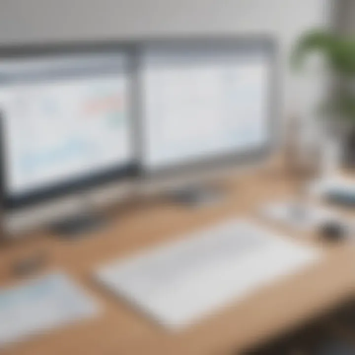Comparison of tax software interfaces